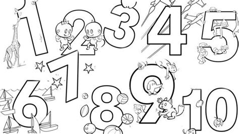 numbers   coloring pages  kids preschool christmas coloring