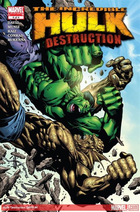 Hulk Destruction 2005 4 Comic Issues Marvel