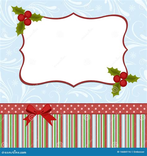 blank template  christmas  card royalty  stock image