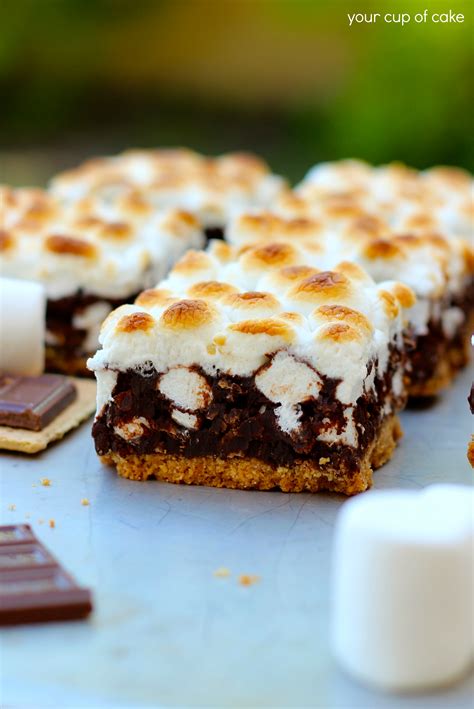 smores bars  cup  cake