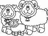 Coloring Sheep Pages Carson Family Dellosa Pastel Minecraft Lamb Printable Disney Getcolorings God Couple Young Color Para Colorear Printabletemplates Getdrawings sketch template