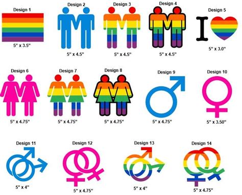 vinyl decal lesbian gay bisexual transgender lgbt