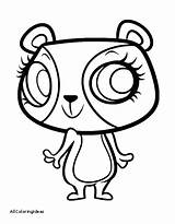 Printable Pages Cuties Coloring Getcolorings Littlest Pet Shop sketch template