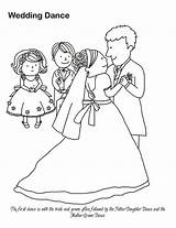 Coloring Wedding Dance Flickr sketch template