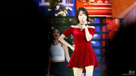 10 photos of iu s sexy jaw dropping little red dress