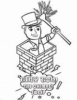 Chimney Sweeps Coloring Template sketch template