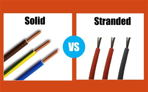 stranded  solid wire  essential differences  cable types