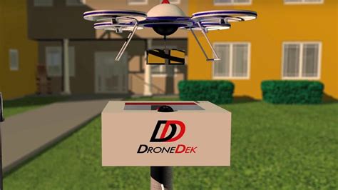 dronedek patents solar powered weather resistant docking station  drone deliveries