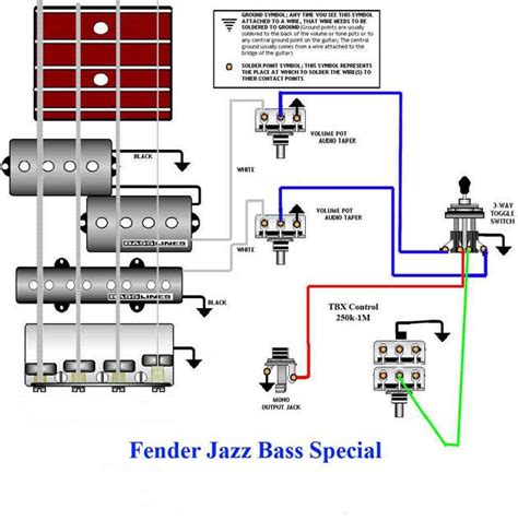 squier p bass wiring diagram  instrument precision bass wiring