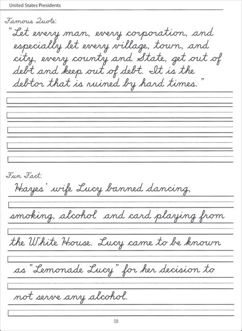 printable cursive handwriting worksheets   grade