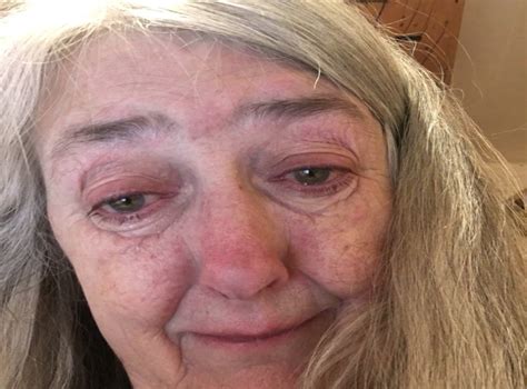 mary beard posts tearful picture of herself after defence of oxfam aid