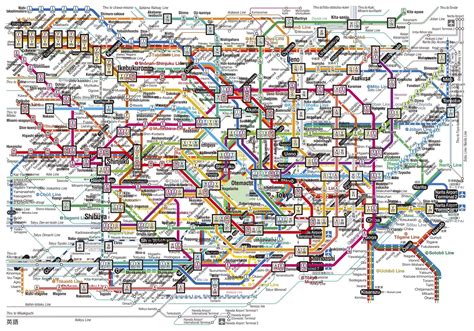 Tokyo Subway Map Posted In The Beamazed Community