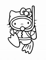Diver Kitty Header3 Jcarousel Hmcoloringpages sketch template