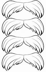 Lorax Mustache Dr Seuss Printable Template Birthday Coloring Booth Activities Cliparts Printables Kids Crafts Party Pages Clipart Print Week Mask sketch template