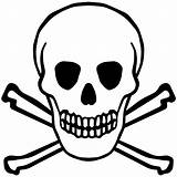 Toxic Symbol Skull Clipart Clip sketch template