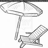 Beach Chair Drawing Coloring Easy Umbrella Chairs Simple Drawings Pages Adirondack Summer Draw Getdrawings Getcolorings Cartoon Printable Awesome Color Paintingvalley sketch template