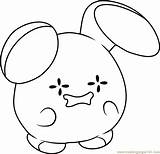 Coloring Pokemon Pages Whismur Wigglytuff Color Umbreon Getcolorings Coloringpages101 Pokémon Getdrawings sketch template
