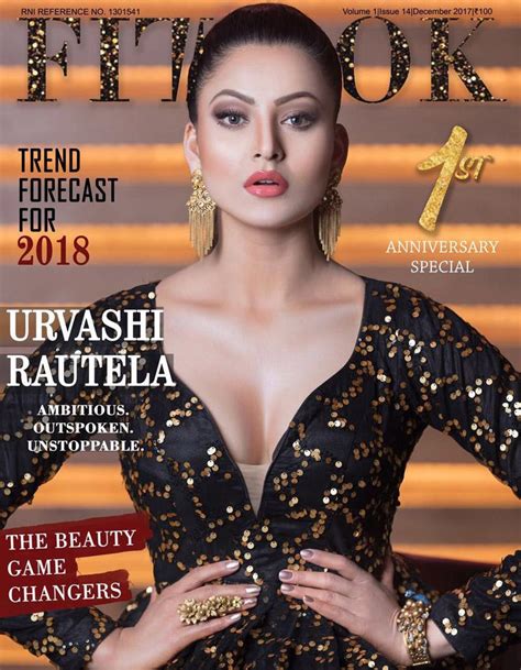 urvashi rautela sizzles on fitlook magazine cover bollywoodtales