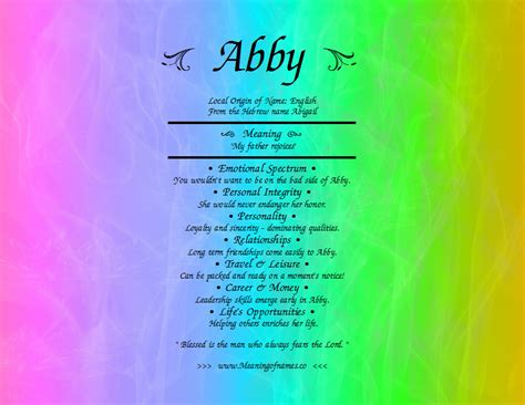 abby meaning