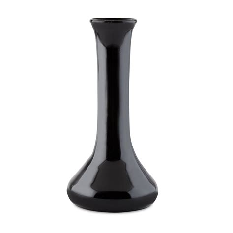 black plastic bud vase pack