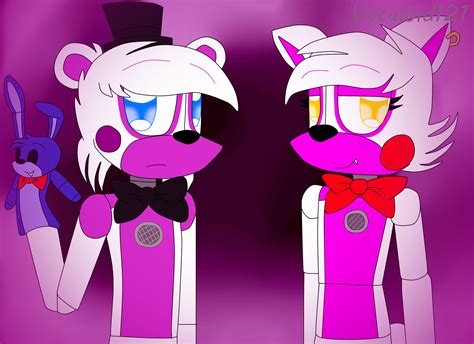 Funtime Freddy And Funtime Foxy By Vocaloid121 On Deviantart