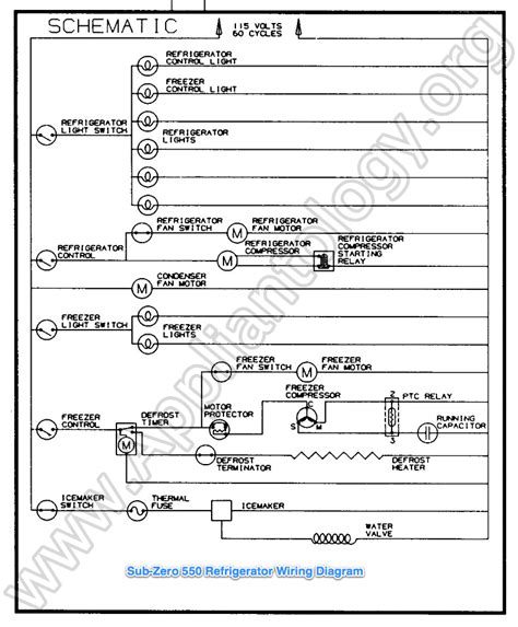 refrigerator wiring diagram  appliantology gallery appliantologyorg
