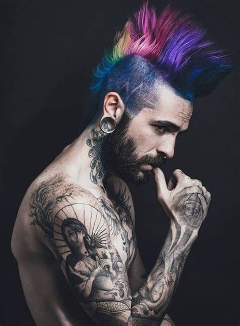 25 Incredible Punk Hairstyles For Men 2023 Guide – Cool Mens Hair