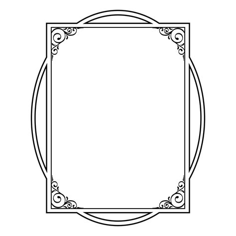printable frame template