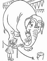 Elefant Zirkus sketch template