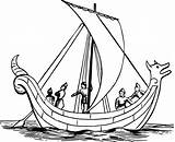 Sailboat Saxon Anglo Openclipart Clipartmag sketch template