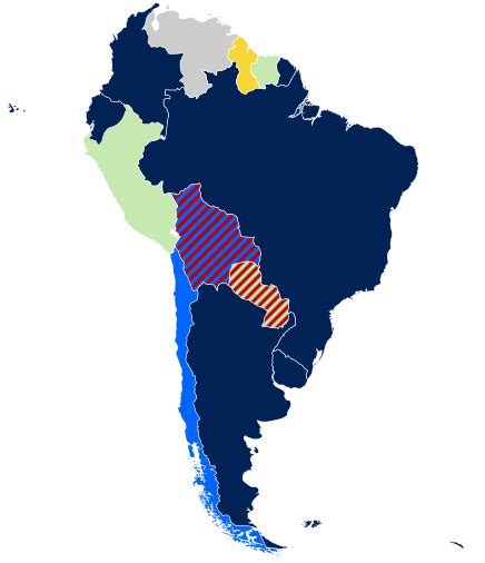 File State Recognition Of Same Sex Relationships South America Svg