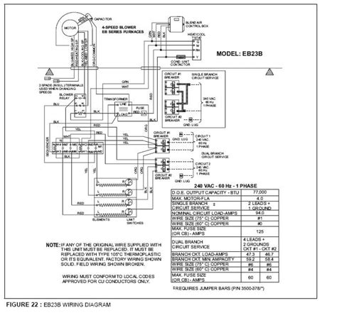 wiring diagram  coleman evcon furnace