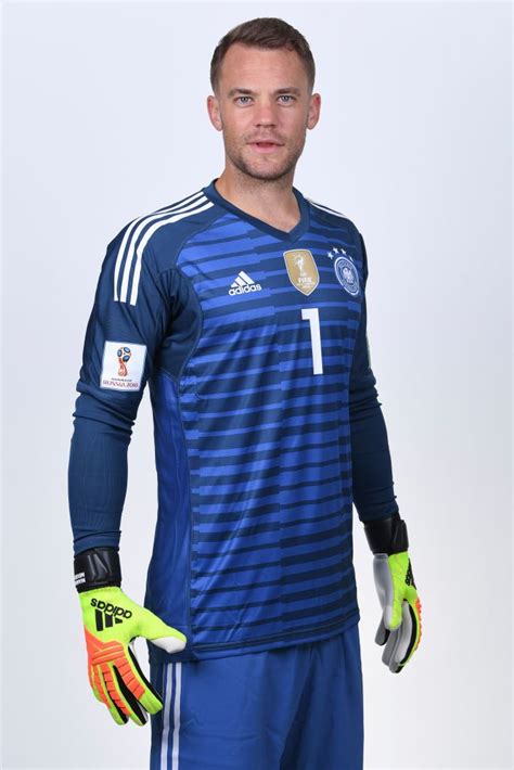 moscow russia june  manuel neuer  germany pose   photo   official fifa