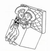 Toy Story Jessie Coloring Woody Hug Pages Library Getdrawings Drawing Comments Bullseye sketch template