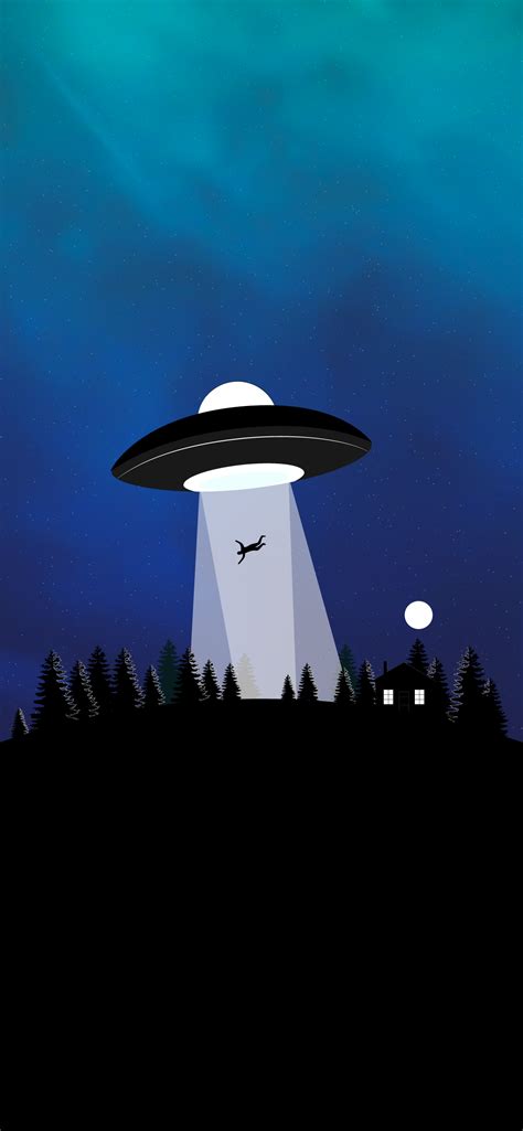 cool phone wallpaper ufo abduction wallpaperize