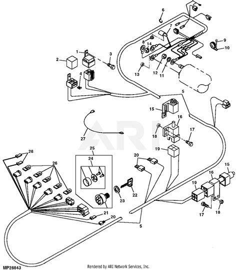 wiring diagram john deere gator  printable form templates  letter