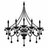 Chandelier Wall Decal Quotes Elegant Wallquotes Color sketch template