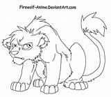 Firewolf Cub Grumpy Fire Drawings Th04 sketch template