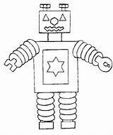 Robot Coloring Pages Kids Robots Printable Color Book Template Sheets Electric Fan Read Popular sketch template