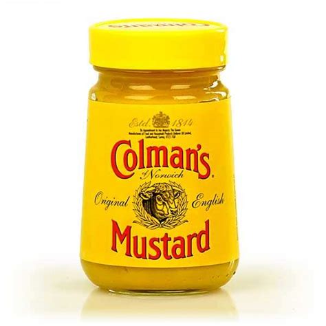 colmans english mustard  jar colmans