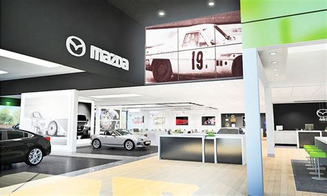 mazdas dealership design   evolve automotive news