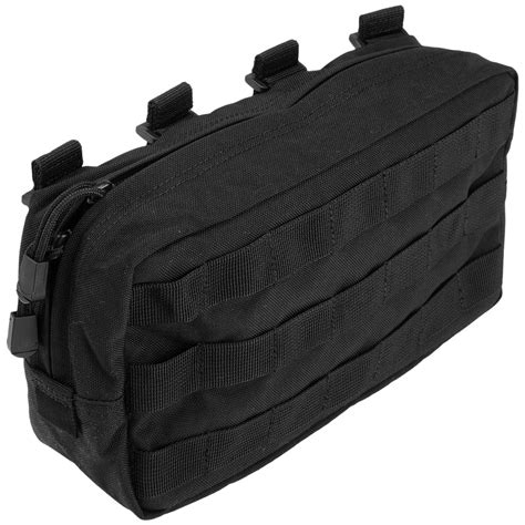 tactical  large multi purpose utility pouch molle system airsoft black ebay