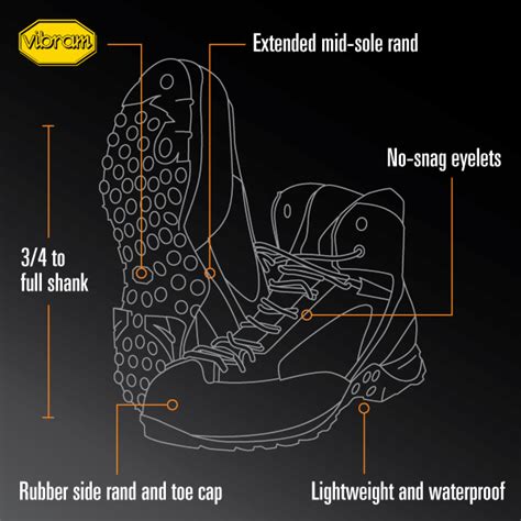 features      tree climbing boot