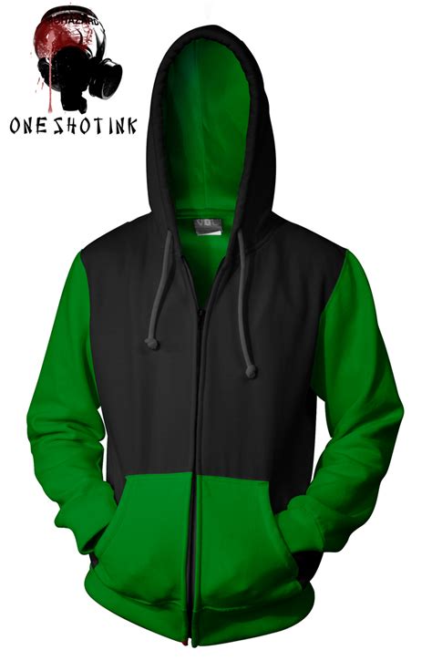 black  green hoodie  karatealive  deviantart