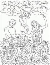 Eve Adam Coloring Pages Color Sheet Kids Coloringpagesabc Eden Bible Biblical Garden Fall Fruit Posted Choices sketch template