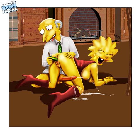 pic469531 lisa simpson montgomery burns the simpsons famous toons facial simpsons porn
