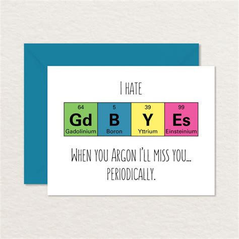 printable goodbye cards  students printable card