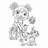 Wallykazam Coloring Books Pages sketch template