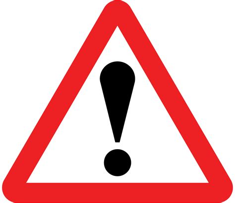 danger sign theory test