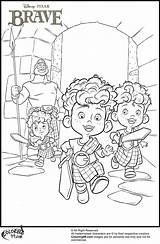 Brave Coloring Pages Disney Princess She Her Quite Actually Similar Fergus Other King sketch template